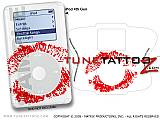 Big Kiss Lips iPod Tune Tattoo Kit (fits 4th Gen iPods)