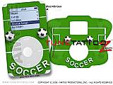 Soccer 01 iPod Tune Tattoo Kit (fits 4th Gen iPods)