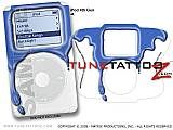 Paint Drip Blue iPod Tune Tattoo Kit (fits 4th Gen iPods)