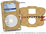Spirals Brown iPod Tune Tattoo Kit (fits 4th Gen iPods)