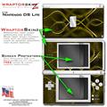 Nintendo DS Lite Skin Abstract 01 Yellow WraptorSkinz Kit by TuneTattooz