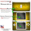 Nintendo DS Lite Skin Colorburst Yellow WraptorSkinz Kit by TuneTattooz