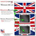 Nintendo DS Lite Skin Union Jack 02 WraptorSkinz Skin Kit by TuneTattooz