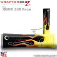 Metal Flames Skin by WraptorSkinz TM fits XBOX 360 Factory Faceplates