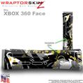 Abstract 02 Yellow Skin by WraptorSkinz TM fits XBOX 360 Factory Faceplates