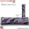 Camouflage Purple Skin by WraptorSkinz TM fits XBOX 360 Factory Faceplates