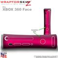 Colorburst Hot Pink Skin by WraptorSkinz TM fits XBOX 360 Factory Faceplates