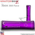 Colorburst Purple Skin by WraptorSkinz TM fits XBOX 360 Factory Faceplates