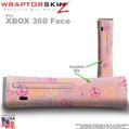 Kearas Peace Signs on Pink Skin by WraptorSkinz TM fits XBOX 360 Factory Faceplates