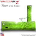 Stardust Green Skin by WraptorSkinz TM fits XBOX 360 Factory Faceplates