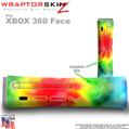 Tie Dye Skin by WraptorSkinz TM fits XBOX 360 Factory Faceplates