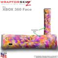 Tie Dye Pastel Skin by WraptorSkinz TM fits XBOX 360 Factory Faceplates