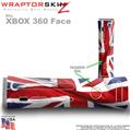 Union Jack 01 Skin by WraptorSkinz TM fits XBOX 360 Factory Faceplates