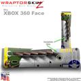 WWII Bomber War Plane Skin by WraptorSkinz TM fits XBOX 360 Factory Faceplates