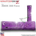 Stardust Purple Skin by WraptorSkinz TM fits XBOX 360 Factory Faceplates