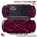 Abstract 01 Pink WraptorSkinz  Decal Style Skin fits Sony PSP Slim (PSP 2000)