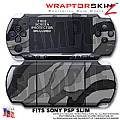 Camouflage Gray WraptorSkinz  Decal Style Skin fits Sony PSP Slim (PSP 2000)