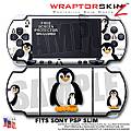Penguins on White WraptorSkinz ™ Decal Style Skin fits Sony PSP Slim (PSP 2000)