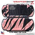 Zebra Stripes Pink WraptorSkinz ™ Decal Style Skin fits Sony PSP Slim (PSP 2000)