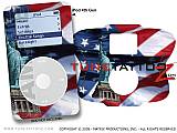 Old Glory And Statue Of Liberty iPod Tune Tattoo Kit (fits 4th Gen iPods)