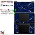 Nintendo DSi Skin - Abstract 01 Blue Skin Kit