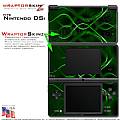 Nintendo DSi Skin - Abstract 01 Green Skin Kit