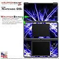 Nintendo DSi Skin - Lightning Blue Skin Kit