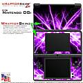 Nintendo DSi Skin - Lightning Purple Skin Kit