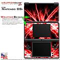 Nintendo DSi Skin - Lightning Red Skin Kit