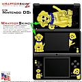 Nintendo DSi Skin - Puppy Dog on Black Skin Kit