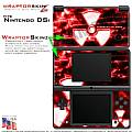 Nintendo DSi Skin - Radioactive Red Skin Kit