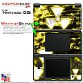 Nintendo DSi Skin - Radioactive Yellow Skin Kit