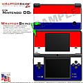 Nintendo DSi Skin - Red, White and Blue Skin Kit