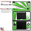 Nintendo DSi Skin - Rising Sun Green Skin Kit