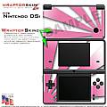 Nintendo DSi Skin - Rising Sun Pink Skin Kit