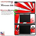 Nintendo DSi Skin - Rising Sun Red Skin Kit