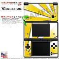 Nintendo DSi Skin - Rising Sun Yellow Skin Kit