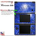 Nintendo DSi Skin - Stardust Blue Skin Kit