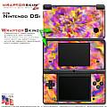 Nintendo DSi Skin - Tie Dye Pastel Skin Kit