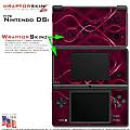 Nintendo DSi Skin - Abstract 01 Pink Skin Kit