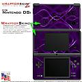 Nintendo DSi Skin - Abstract 01 Purple Skin Kit