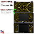 Nintendo DSi Skin - Abstract 01 Yellow Skin Kit