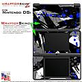 Nintendo DSi Skin - Abstract 02 Blue Skin Kit