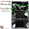 Nintendo DSi Skin - Abstract 02 Green Skin Kit
