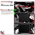 Nintendo DSi Skin - Abstract 02 Red Skin Kit
