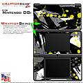 Nintendo DSi Skin - Abstract 02 Yellow Skin Kit