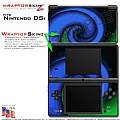 Nintendo DSi Skin - Alecias Swirl 01 Blue Skin Kit