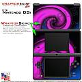 Nintendo DSi Skin - Alecias Swirl 01 Purple Skin Kit