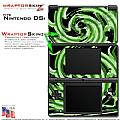 Nintendo DSi Skin - Alecias Swirl 02 Green Skin Kit