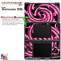 Nintendo DSi Skin - Alecias Swirl 02 Hot Pink Skin Kit